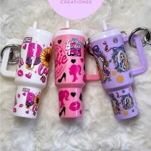 Mini Tumbler Keychains